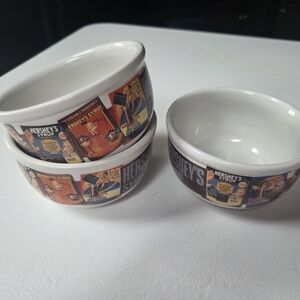 Hershey's Syrup Ceramic Bowl Set (3)